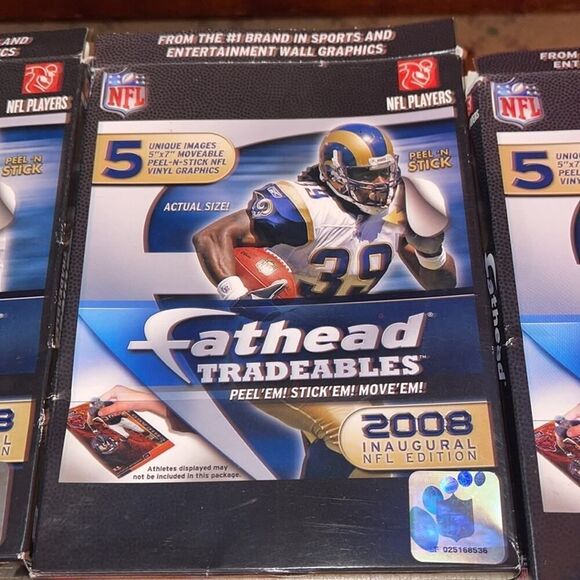 NFL Fathead cards 2008 inaugural edition - Picture 6 of 10